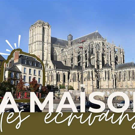 Chambres D'Hote - Maison Des Ecrivains - 50 M De La Cathedrale Et Place Des Jacobins Le Mans Exterior foto